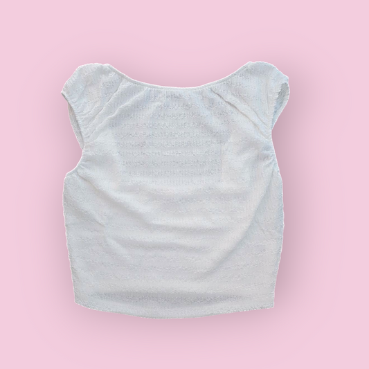 Sleeveless Top(woven) ♡