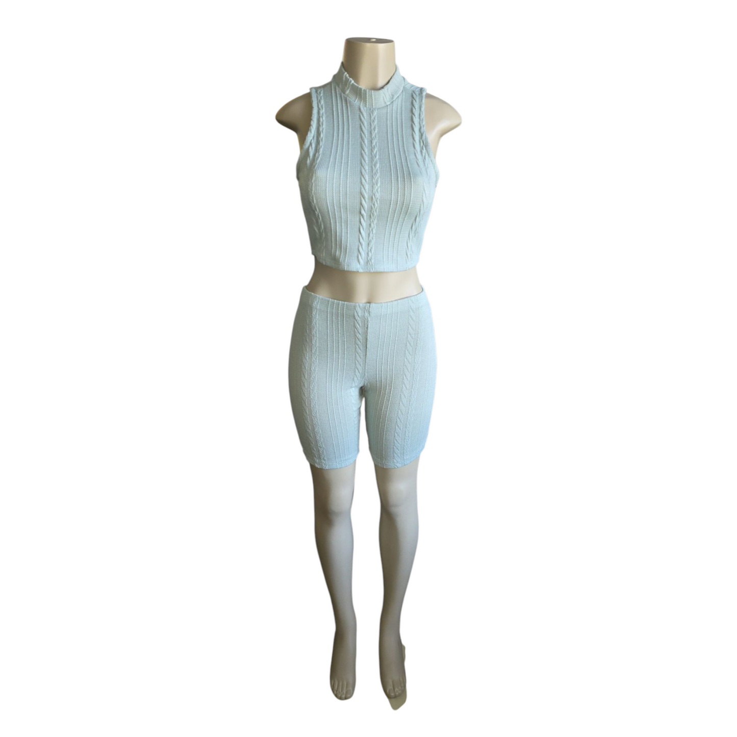 Biker Shorts Set(knit) ♡